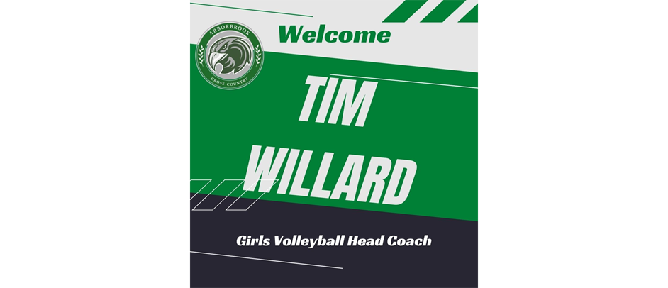 Tim Willard Hired as Varsity Girls Volleyball Coach
